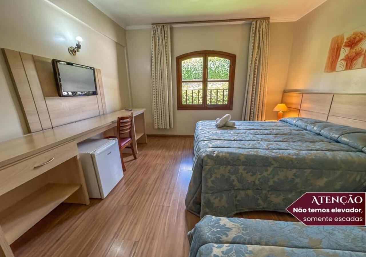 Hotel Euro Suite Campos Do Jordao By Nacional Inn - A 800 Metros Da Vila Capivari Exteriör bild